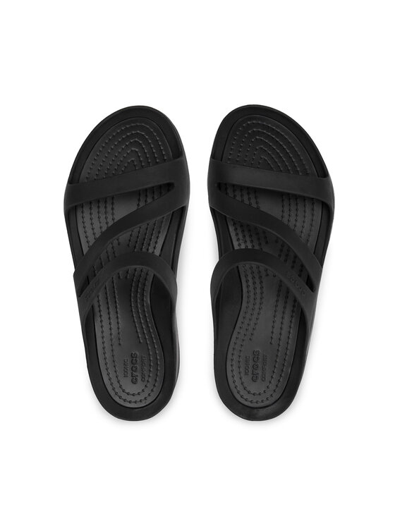 Crocs Crocs Nazouváky Swiftwater Sandal W 203998 Černá