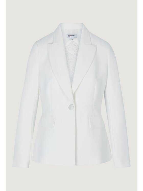 Morgan De Toi Morgan De Toi Giacca da abito 261-VANA.F Bianco Blazer Fit