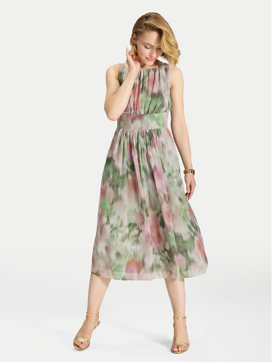 Swing Swing Koktejlové šaty 5AK11700 Barevná Regular Fit