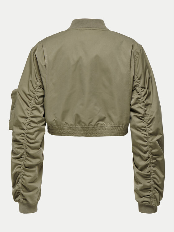 ONLY ONLY Куртка бомбер Saga 15336303 Зелений Regular Fit