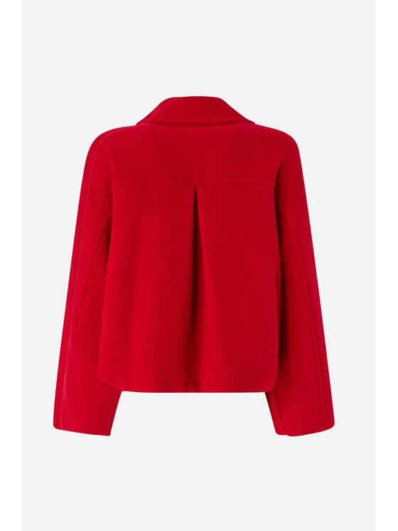 PINKO PINKO Kurtka zimowa Craspedia Czerwony Boxy Fit