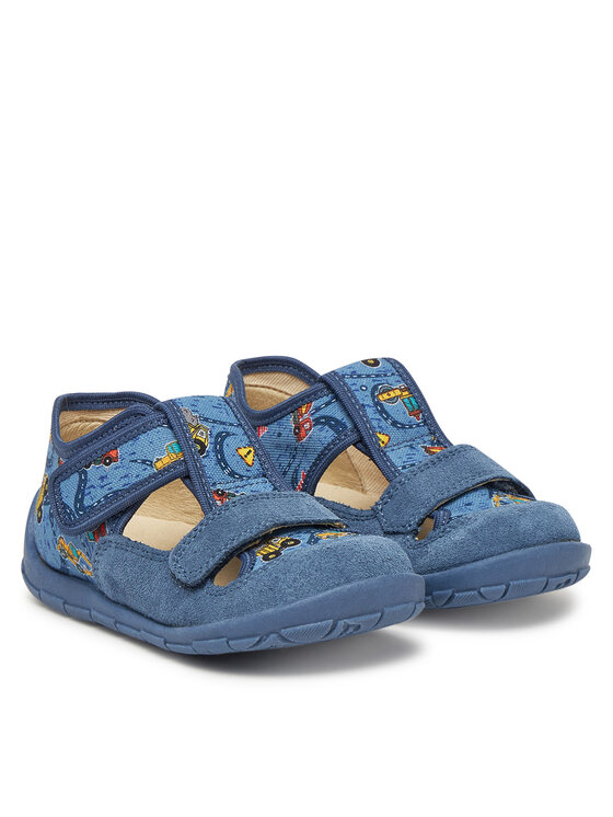 Froddo Froddo Papuče Classic Slippers G1700412-3 M Modrá