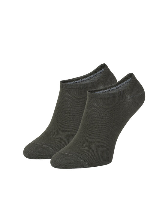 Zooksy Zooksy Skarpety stopki unisex Basic Zielony