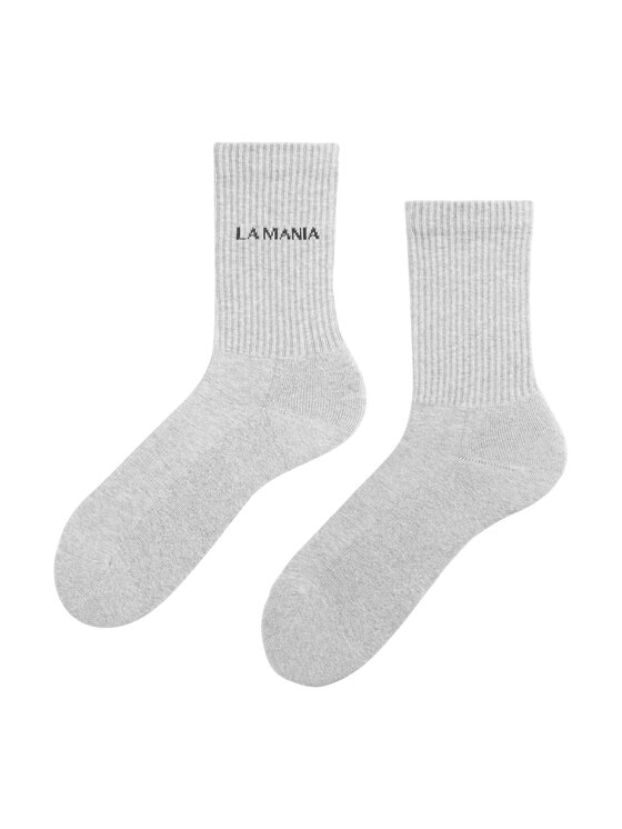 La Mania La Mania Calzini lunghi da donna SOCKS 15 Bianco