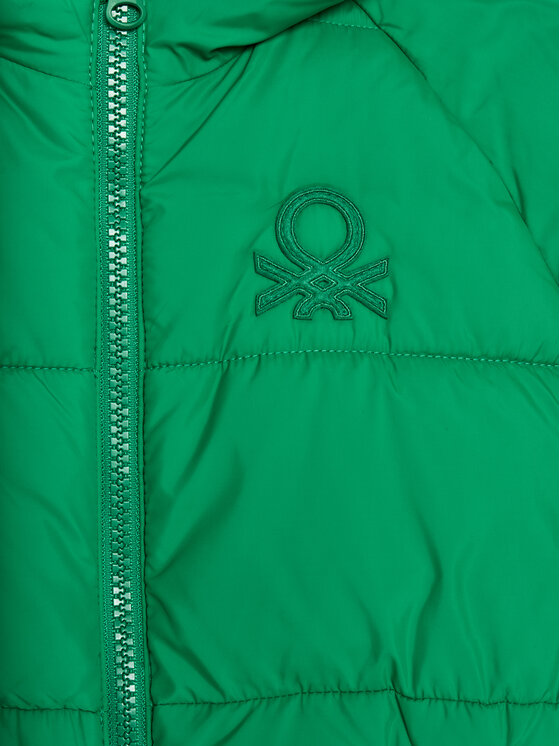 United Colors Of Benetton United Colors Of Benetton Μπουφάν χειμωνιάτικο 2WU0GN02W Πράσινο Regular Fit
