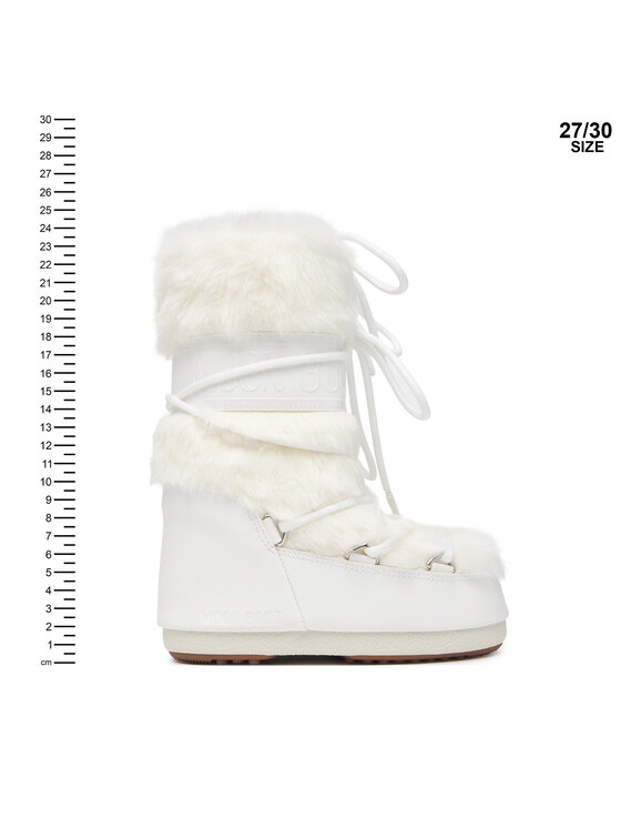 Moon Boot Moon Boot Μπότες Χιονιού 80D1408900 M Λευκό