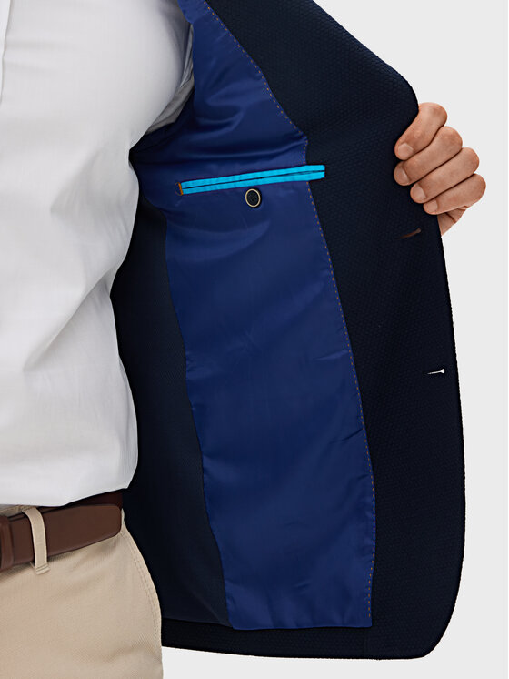 Evenemen Evenemen Marynarka Tuscan Granatowy Slim Fit