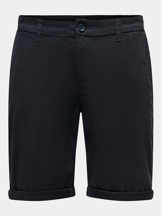 Only & Sons Only & Sons Szövet rövidnadrág Peter 22027905 Sötétkék Regular Fit
