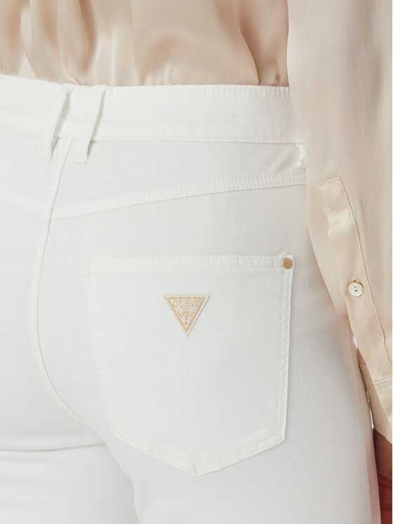 Guess Guess Дънки W5GA91 W93CM Бял Skinny Fit