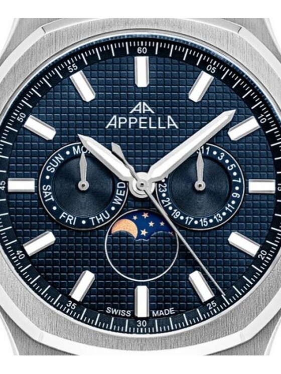 Appella Appella Zegarek L12006.5115QF Srebrny