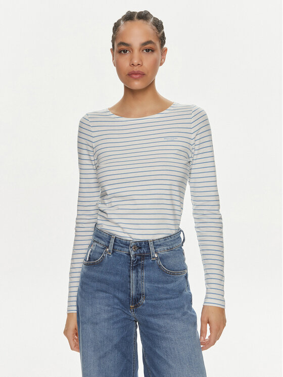 Marc O'Polo Marc O'Polo Bluse 401 2183 52385 Écru Regular Fit