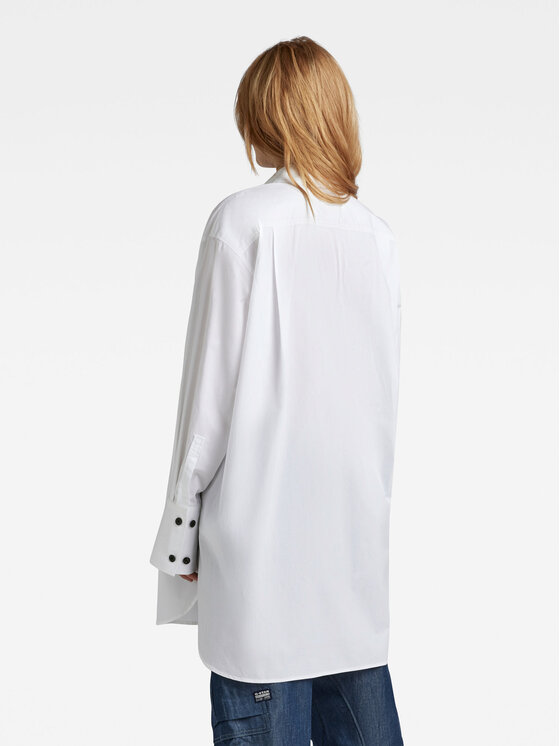 G-Star Raw G-Star Raw Πουκάμισο D22492-4481-110 Λευκό Oversize