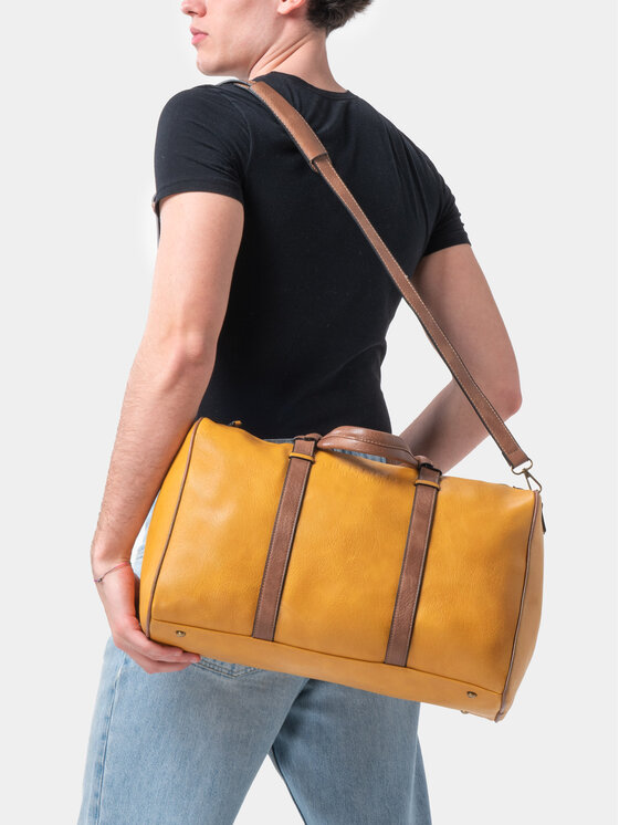 Herling Herling Borsa da viaggio Nolan Giallo