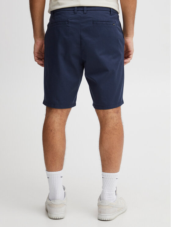 Solid Solid Pantaloncini di tessuto 21107653 Blu Regular Fit