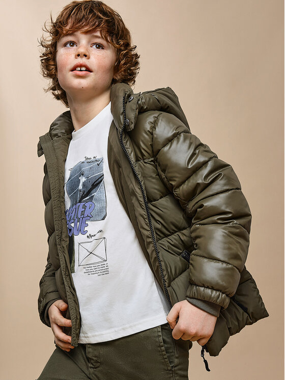 Mayoral Mayoral Winterjacke 7.437 Grün Regular Fit