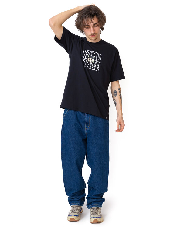 Kamuflage Kamuflage T-Shirt Cashout Czarny Comfortable Fit