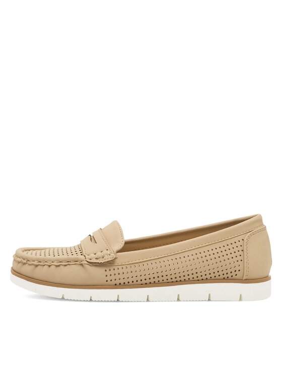 Clara Barson Clara Barson Mokasyny WYL3648-1B Beżowy