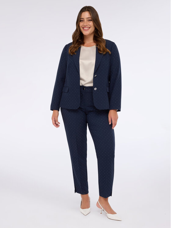Fiorella Rubino Fiorella Rubino Giacca outdoor Q542T000227N034 Blu Regular Fit