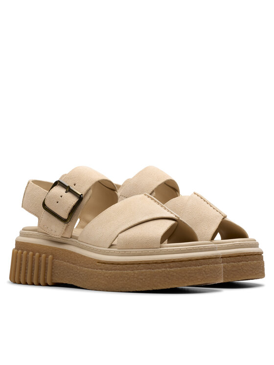 Clarks Clarks Sandaalid Evamar Wish 26181202 Beež