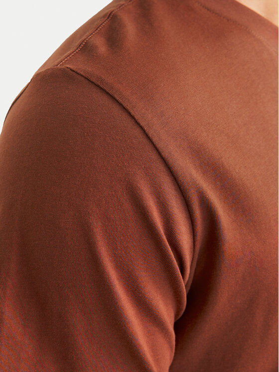 Jack & Jones Jack & Jones T-Shirt Vesterbro 12265740 Brązowy Relaxed Fit