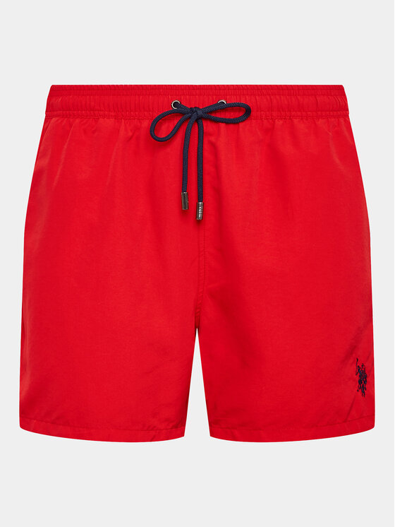 U.S. Polo Assn. Badeshorts 21000 Rot Regular Fit Modivo
