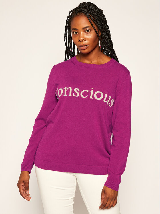 Maglione Amleto 1364219 Viola Regular Fit