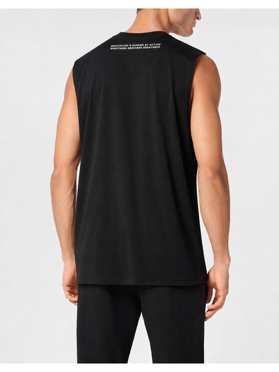 Plein Sport Plein Sport Tank top 31527 Čierna Regular Fit