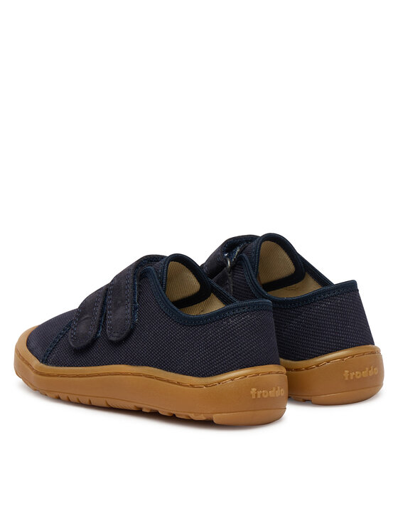 Froddo Froddo Kapcie Barefoot Canvas G1700440-2 S Granatowy