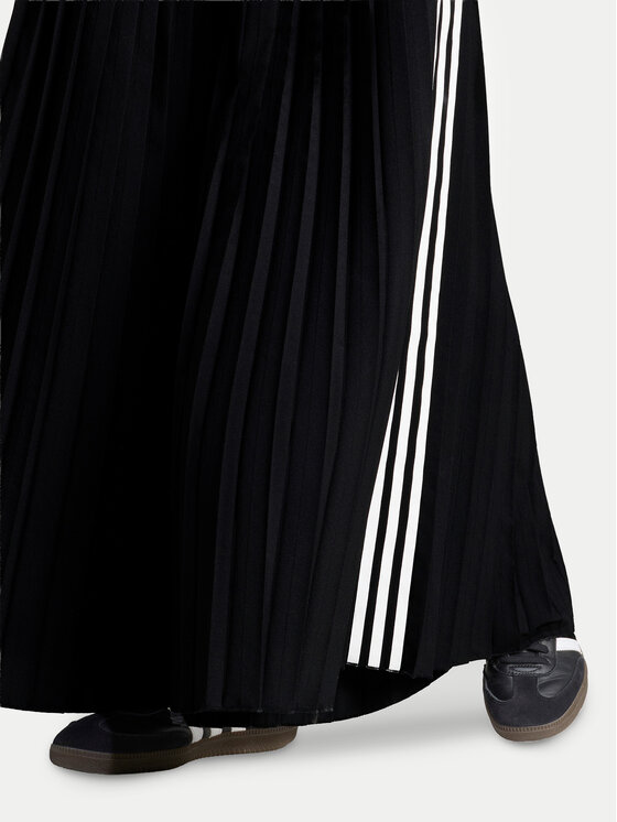 adidas adidas Spodnie dresowe Plisse 3S Track Pants LG4079 Czarny Relaxed Fit