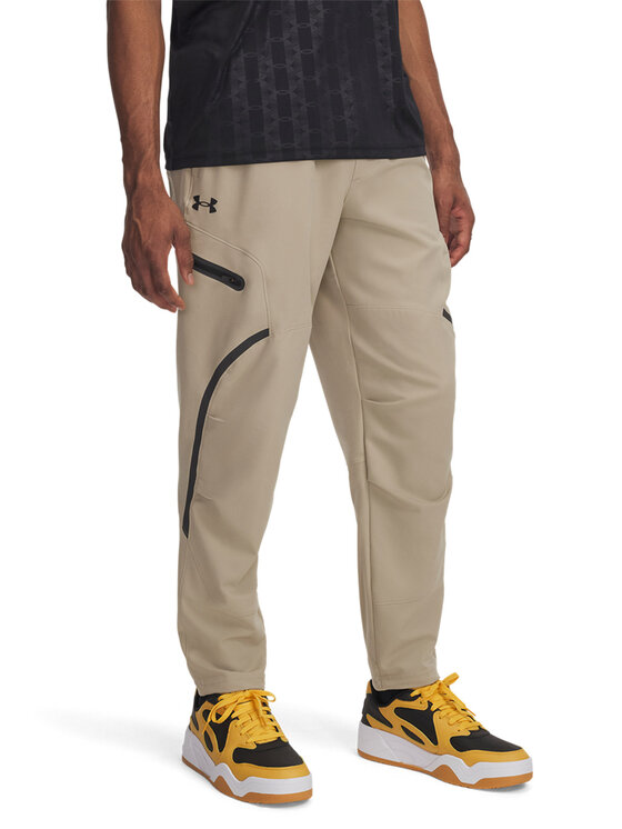 Under Armour Under Armour Spodnie dresowe 1390256 Beżowy Relaxed Fit