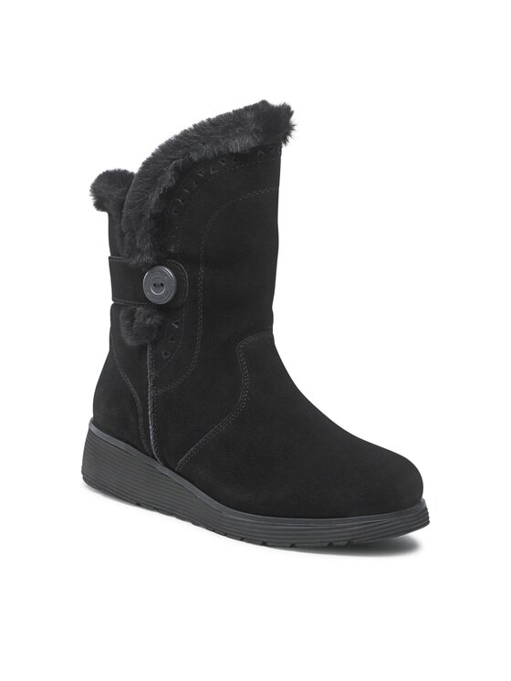 Skechers Skechers Ботильйони Cozy Peak 49811/BLK Чорний