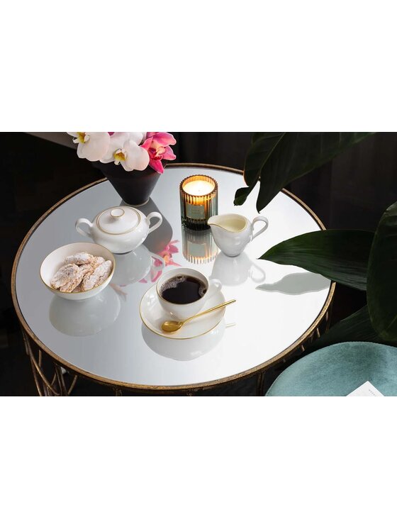 Villeroy & Boch Villeroy & Boch Miska Villeroy & Boch Anmut Gold Biały