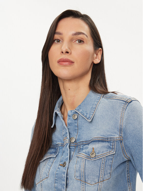 United Colors Of Benetton United Colors Of Benetton Kurtka jeansowa 21TBDN00N Niebieski Regular Fit
