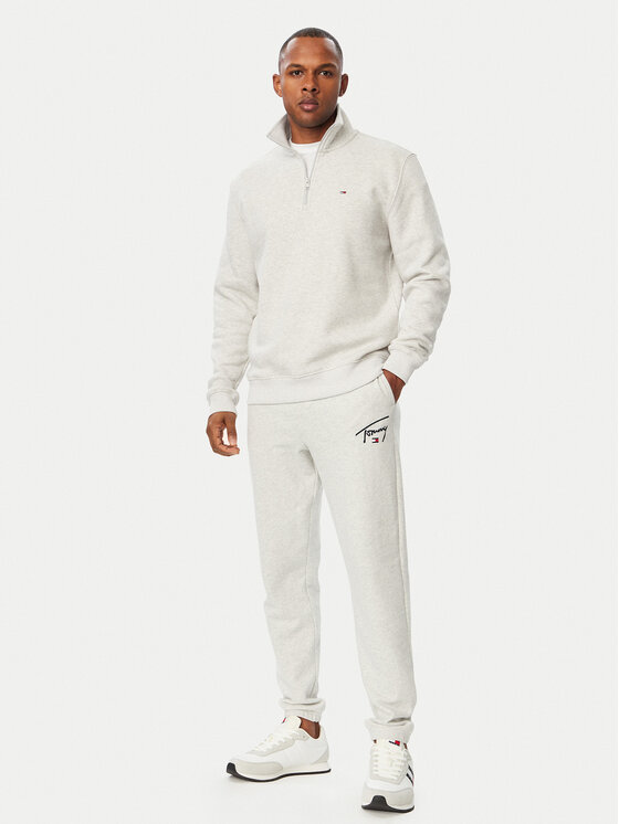 Tommy Jeans Tommy Jeans Суитшърт DM0DM20339 Светлосив Regular Fit