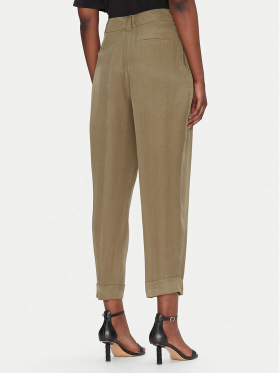 ACCESS FASHION ACCESS FASHION Kalhoty z materiálu 53-5025-235 Hnědá Regular Fit