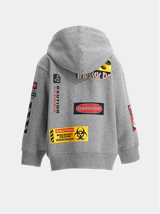 Original Marines Original Marines Суитшърт DDAV2638B Сив Regular Fit