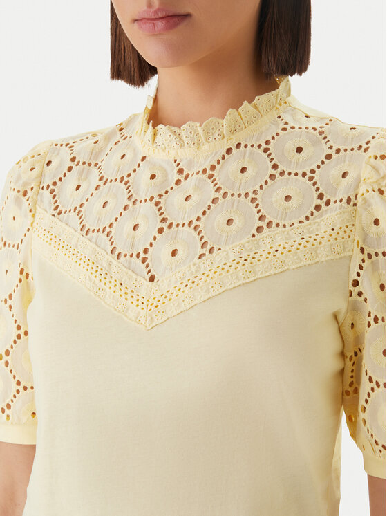 Morgan Morgan Blusa 241-DULIE Giallo Regular Fit