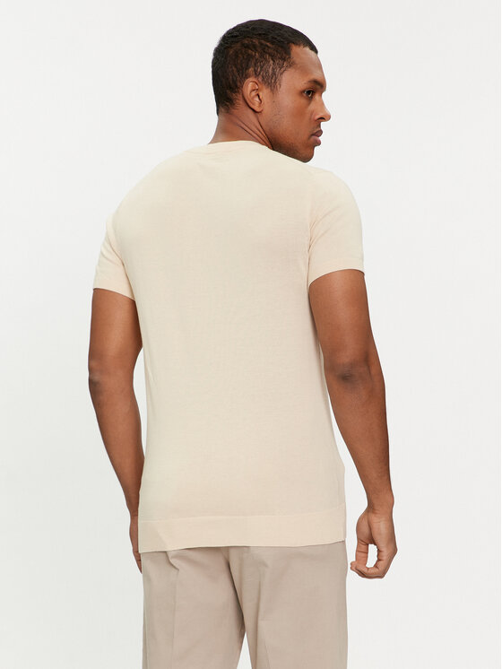 Guess Guess Pulover M4GR05 Z3DN1 Écru Regular Fit