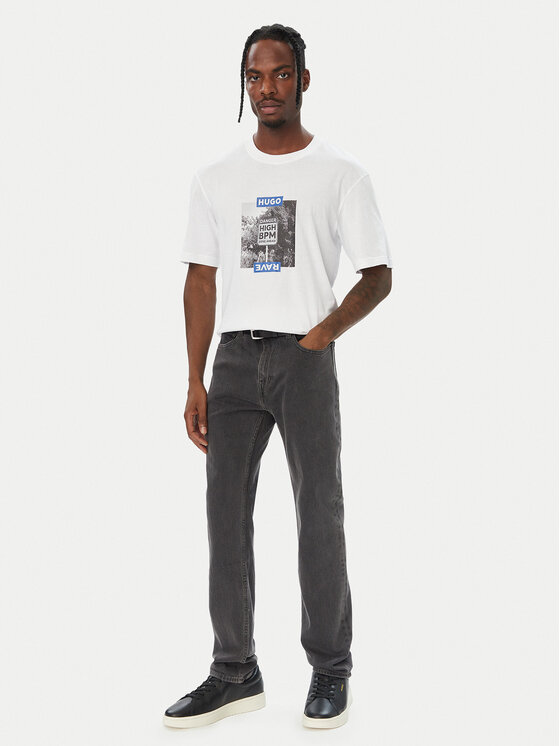 HUGO HUGO T-shirt 50570041 Bianco Regular Fit