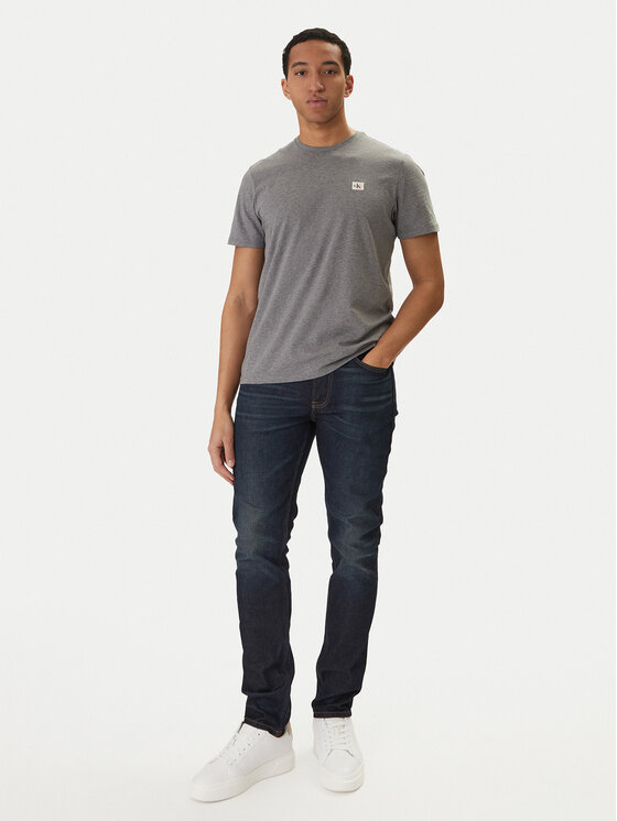 Calvin Klein Jeans Calvin Klein Jeans Tričko LV04RC272G Sivá Regular Fit