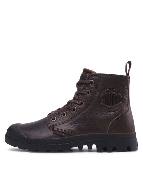 Palladium Palladium Pohodni čevlji Pampa Zip Lth Ess 76888-248-M Rjava