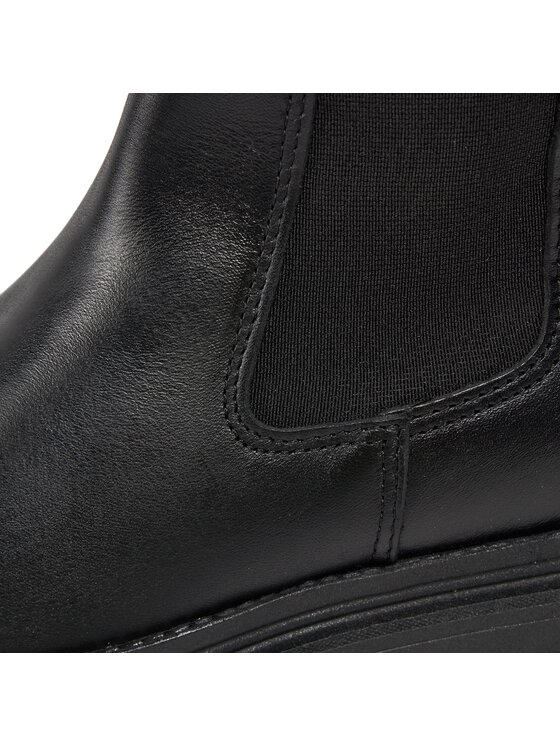 Tamaris Tamaris Kotníková obuv s elastickým prvkem 1-25498-41 Černá