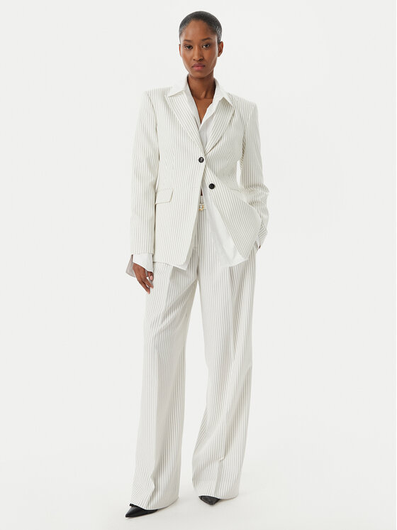 HUGO HUGO Giacca da abito Asmalla 50561472 Bianco Regular Fit