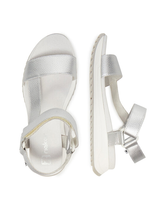 Rieker Rieker Sandalen W2951-90 Silberfarben