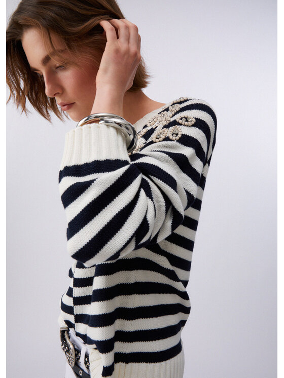 Liu Jo Liu Jo Maglione WA6219MA97PC3915 Blu Regular Fit