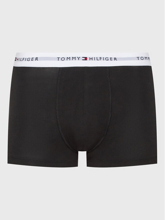 Tommy Hilfiger Tommy Hilfiger Komplektas: 3 poros trumpikių UM0UM02763 Juoda