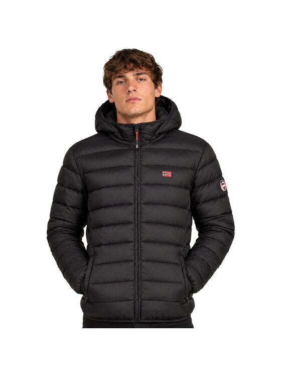 Geographical Norway Geographical Norway Kurtka zimowa WA1455H/GN-BLACK Czarny Reglan Fit