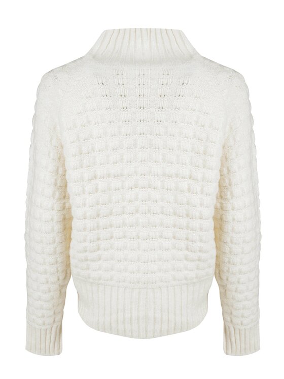Silvian Heach Silvian Heach Πουλόβερ CVA22003LU Εκρού Oversize