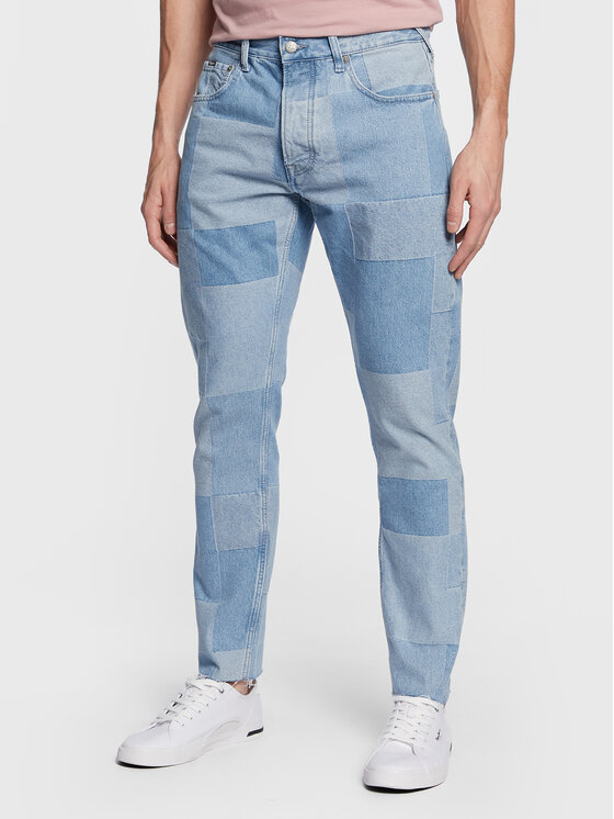 Pánské Jeansy Pepe Jeans, Velikost:30/32, Barva: Modrá, Callen Weave PM206815