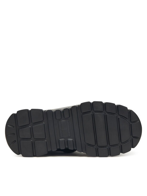 Tommy Jeans Tommy Jeans Cizme de zăpadă Tjw Chunky Snow Boot Nylon EN0EN02842 Negru